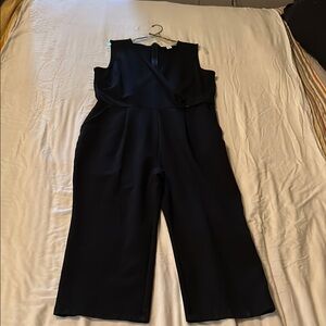 Liz Claiborne Black Jumpsuit Versatile Classic Style